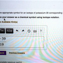 Express isotope answer solved transcribed text show answers part