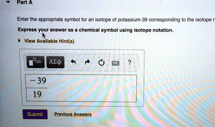 Express isotope answer solved transcribed text show answers part