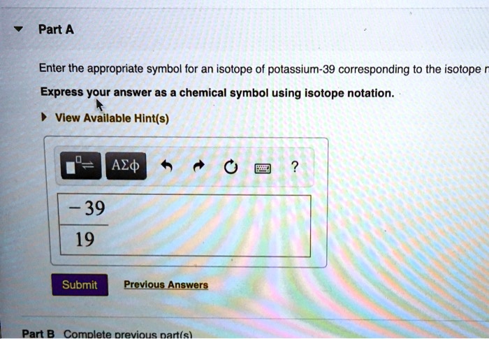 Express isotope answer solved transcribed text show answers part