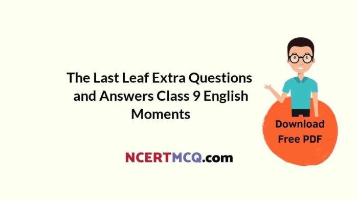 Two leaves reading quiz answers