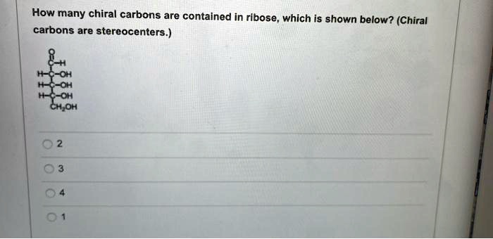 How many chiral carbons are contained in the following structure